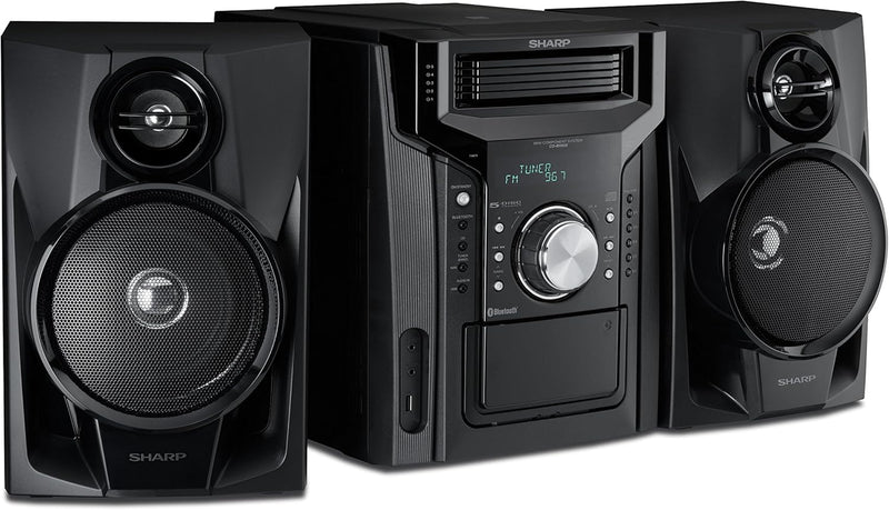 CD-BH950 240W 5-Disc Mini Shelf Speaker System with Cassette and Bluetooth A5