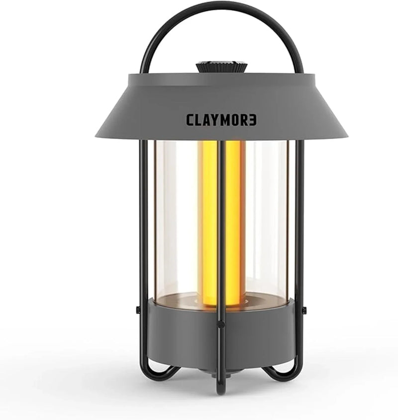 Desk Lamp (Dark Gray) - A beautiful portable outdoor lamp, featuring 4 different lighting heads, equipped with a 6700 mAh rechargeable battery, with a brightness of up to 660 lumens, and featuring waterproof functionality. Suitable for Halloween deco Z7