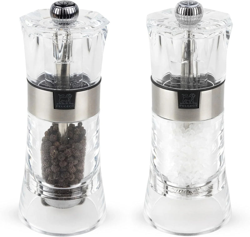 5.5-inch model, transparent salt and pepper grinding set I3