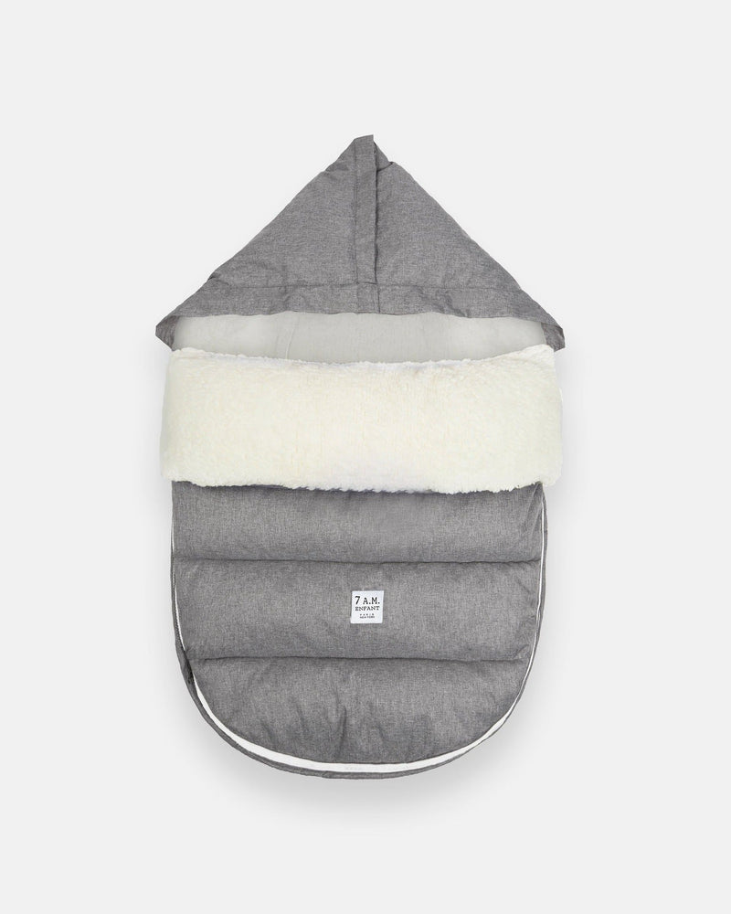 7AM Enfant LambPod, Fleece Lining, Heather Grey P6