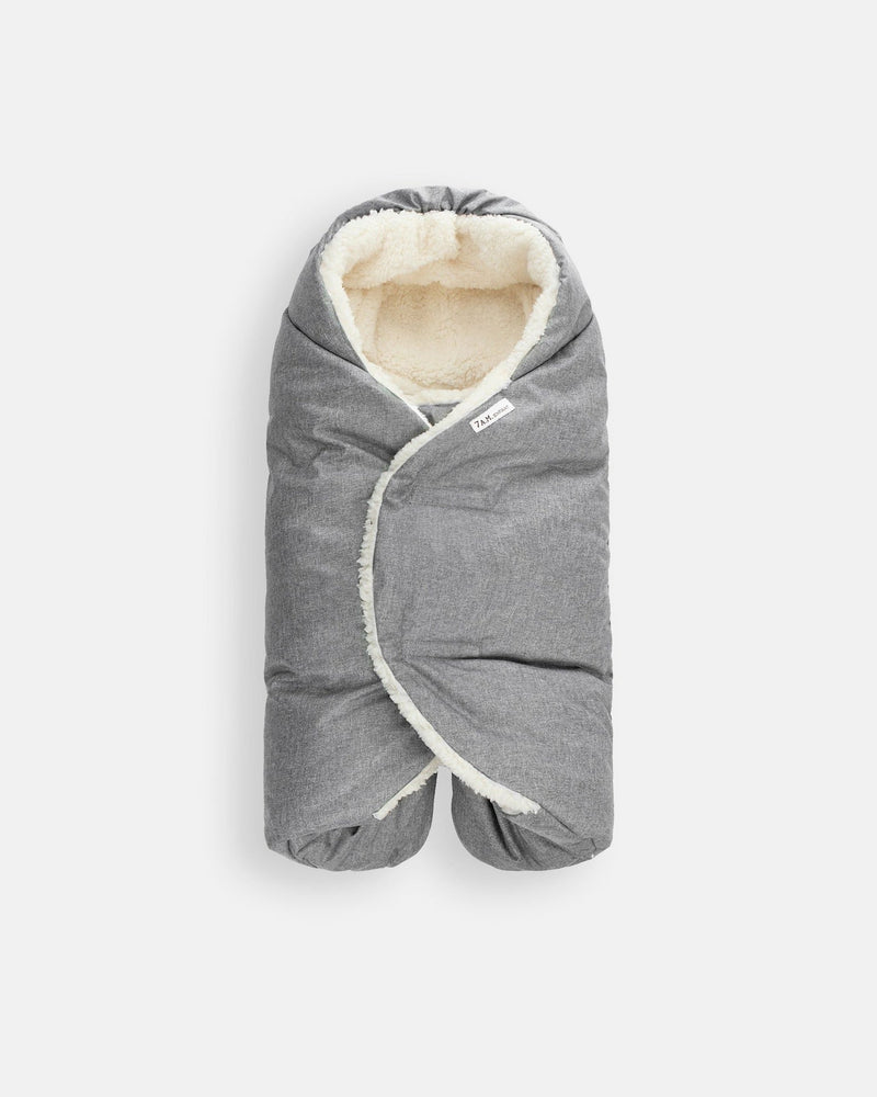 7AM Enfant Nido Cloud Lining, Heather Grey D3