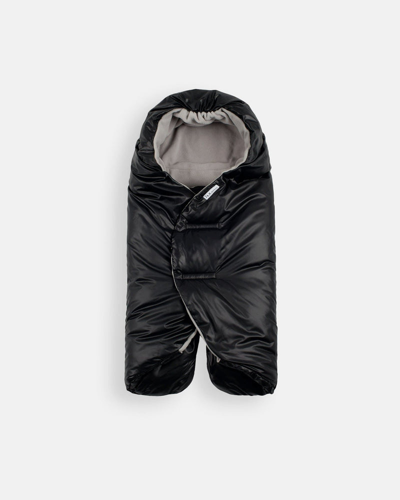 7AM Enfant Nido Fleece Lining Infant Wrap, Black L2