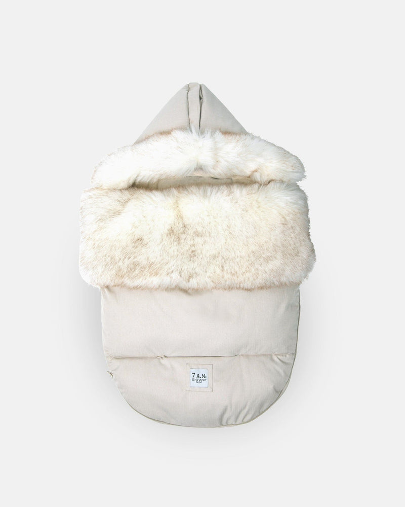 7AM Enfant PlushPod - Plush Lining - White, 0-18M S4