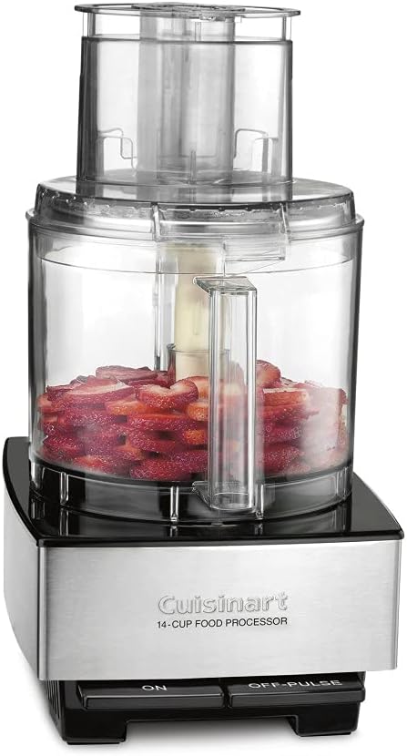 Cuisinart Food Processor 14-Cup Vegetable Chopper for Mincing, Stainless Steel M2