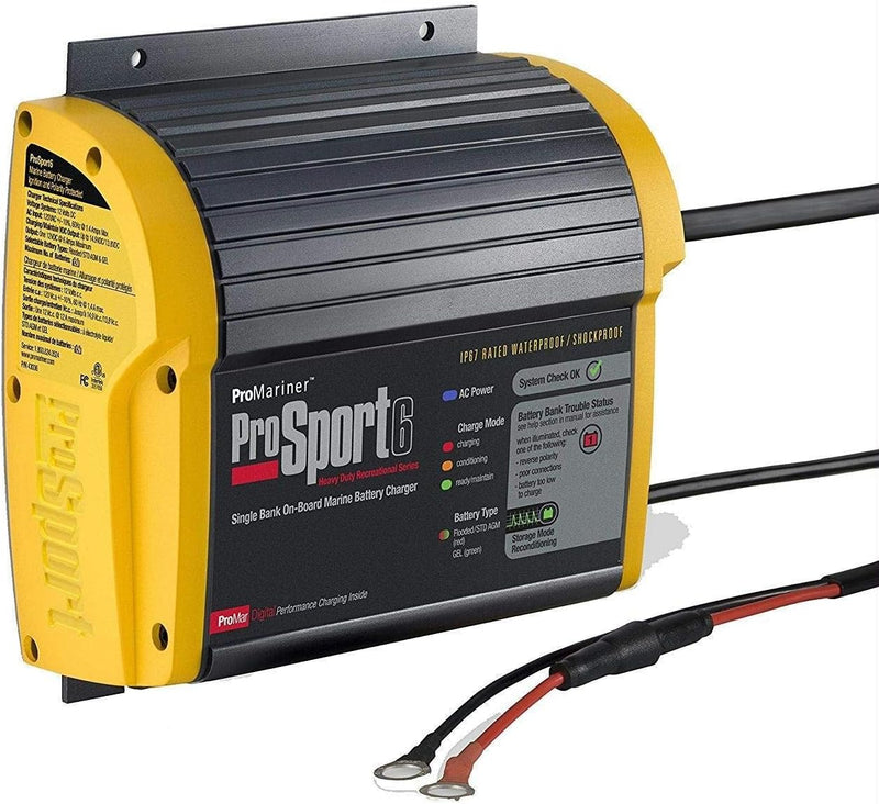 20 amperes, 12/24 volts, 2 battery packs, waterproof, waterproof battery charger for use on water. B4
