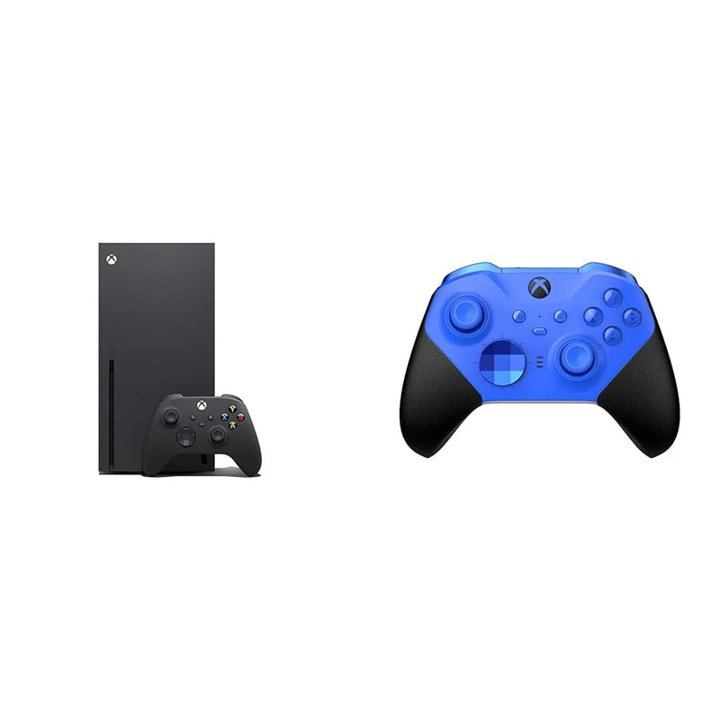 Game console - 1TB solid-state drive - Includes wireless controller - 4K games - 120 frames per second - Brown black lacquer color Q1