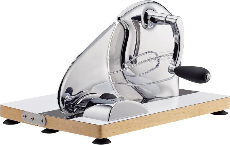 Stainless steel bread slicer (silver brown)) C3
