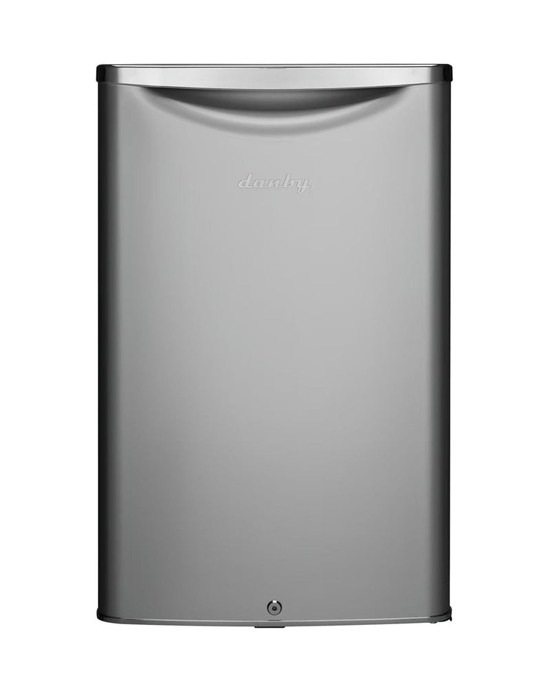 Danby 4.4 cu. ft. Retro Compact Fridge in Iridium Silver (DAR044A6DDB) H6
