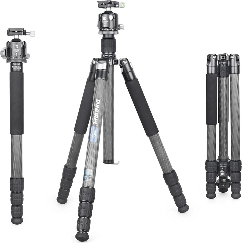 Super professional bracket, with low center of gravity, featuring low gravity effect, 360-degree rotating panoramic spherical connector, and green camouflage leg covers, suitable for digital single-lens reflex cameras. B8