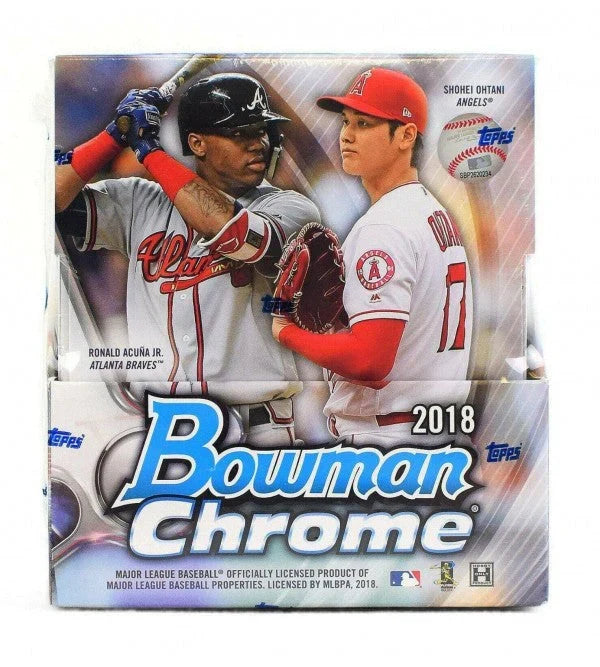 Bowman Chrome Baseball Sealed Hobby Box D9