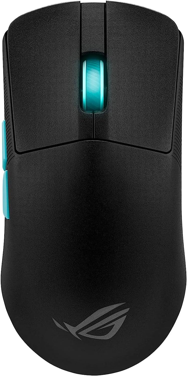 Wireless e-sports gaming mouse - Made of carbon fiber material, weighing only 47 grams, with three connection modes, 42,000 DPI, with a maximum battery life of up to 70 hours, and glass sliding rail Q6
