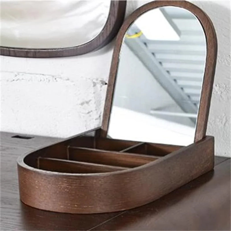 Makeup With Dresser Storage Box Jewelry Organizer Box Desktop Storage Box C0