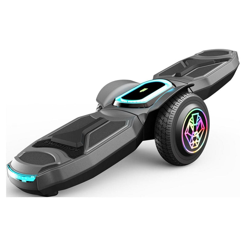 Swagtron Shuttle Zipboard Electric Hoverboard Skateboard 7 mph and 3-Mile Range LED Wheels Bluetooth Speaker Z5