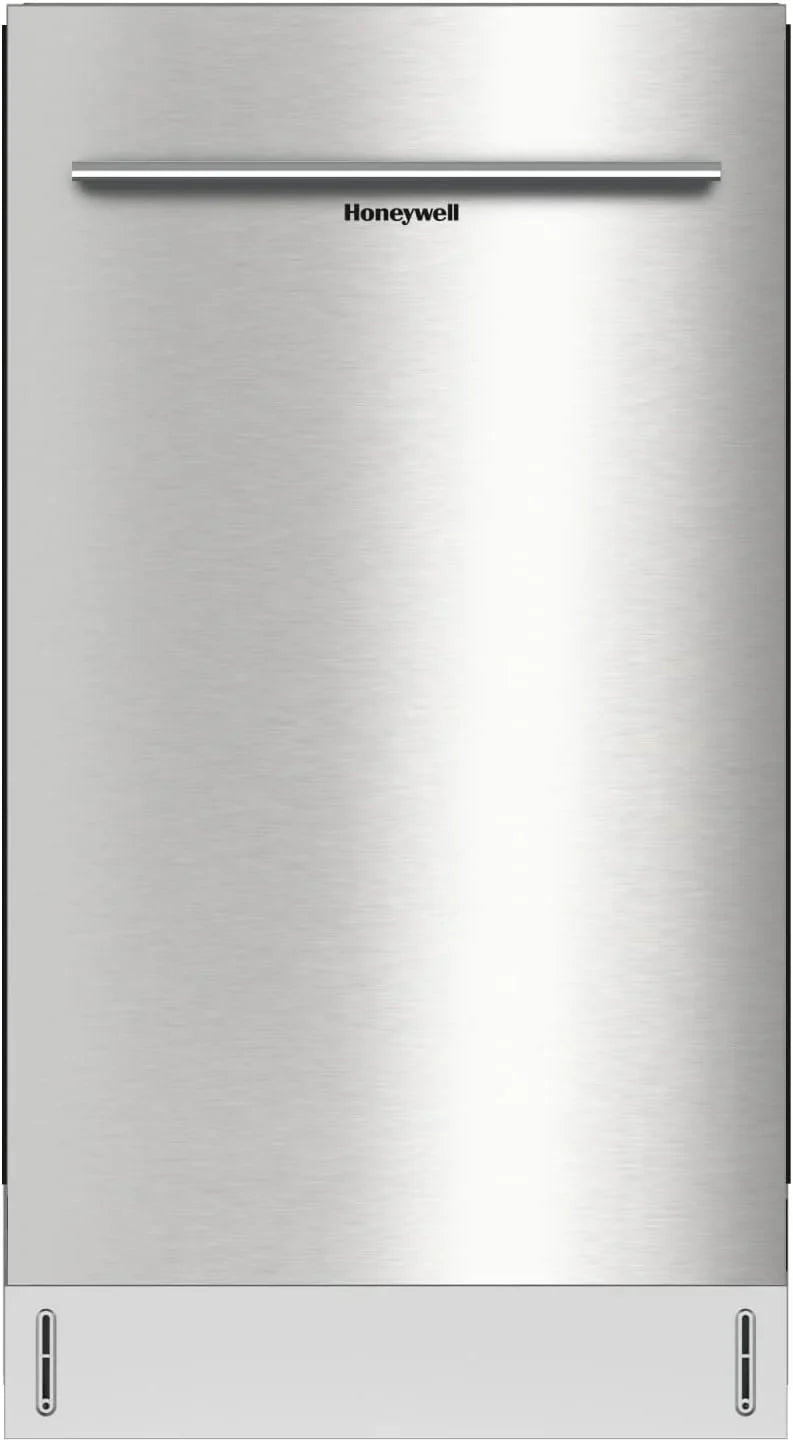 Honeywell 18 Inch Dishwasher with 8 Place settings, 6 Washing Programs, Stainless Steel Tub, UL/Energy Star- Stainless Steel M5