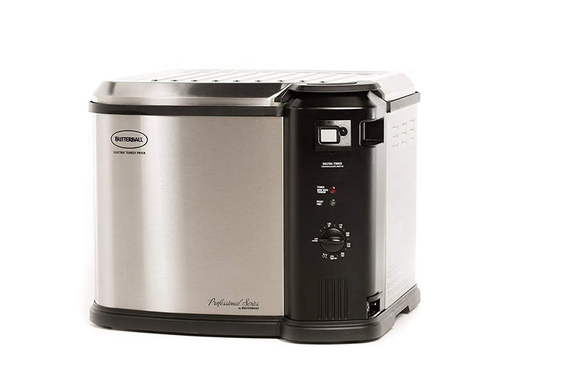 Butterball XL Electric Turkey Fryer, 20 lb Capacity, Analog Controls, Digital Timer, 1650W Heating, Easy Clean, Safe Design H6