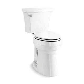 Extra Tall Highline Arc Complete Solution 2-piece 1.28 GPF Single Flush Elongated Toilet in White (Seat Included) 78305-0 Y9