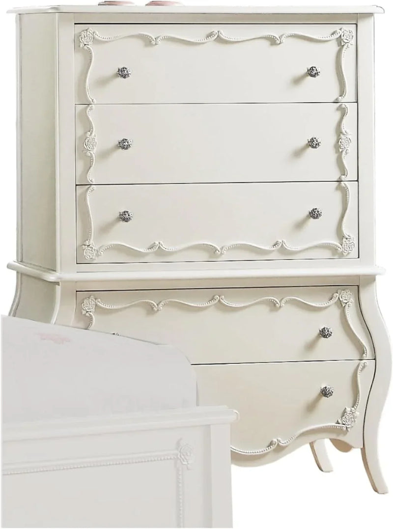 Jewelry closet, pearl white I6