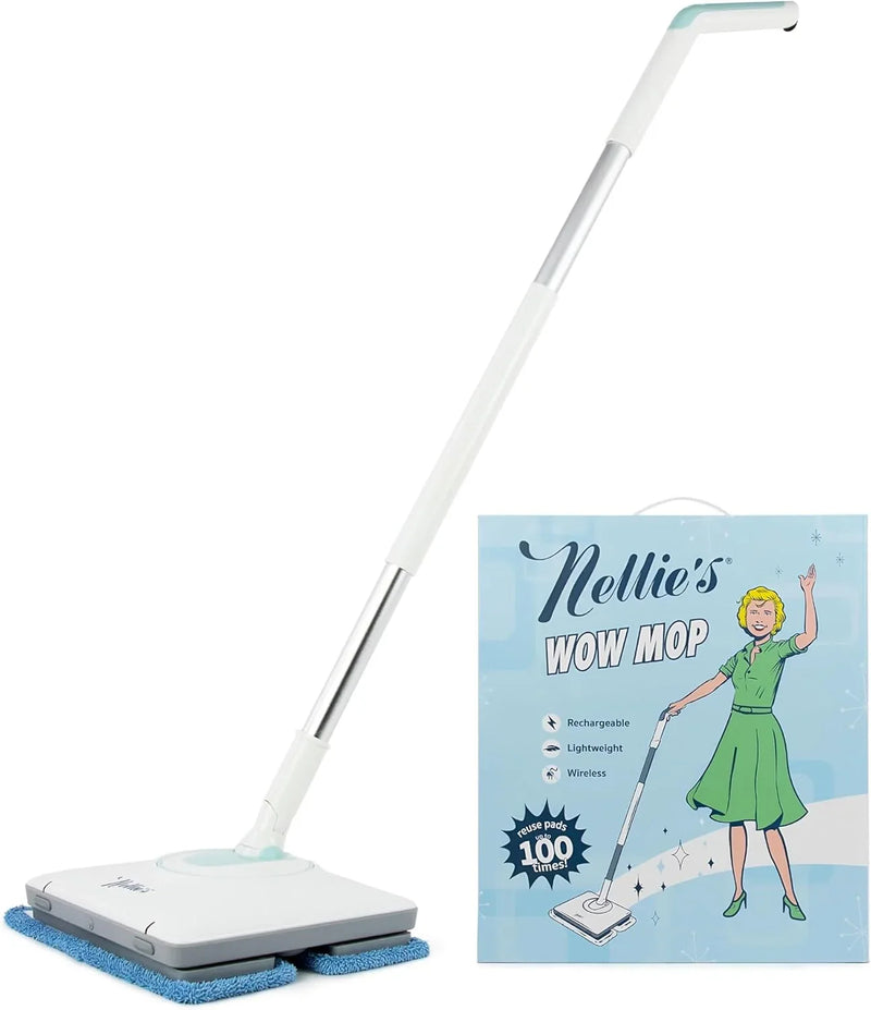 With adjustable handle and built-in water tank - built-in LED lights for thorough cleaning - wireless, battery-powered and easy to use - suitable for all floor types, environmentally friendly and sustainable D1
