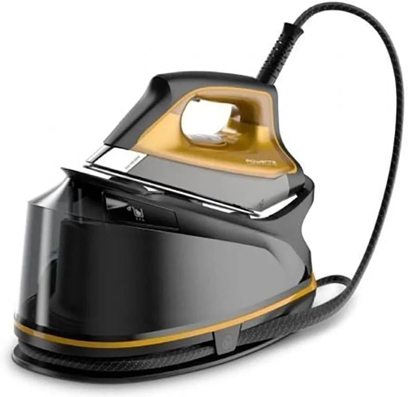 Steam iron, 2200 watts, 1100 milliliters, black/yellow A9