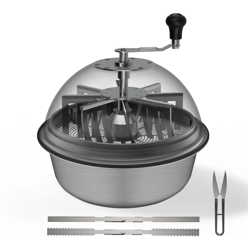 16" Bud Leaf Bowl Trimmer with Stainless Steel Blades A3