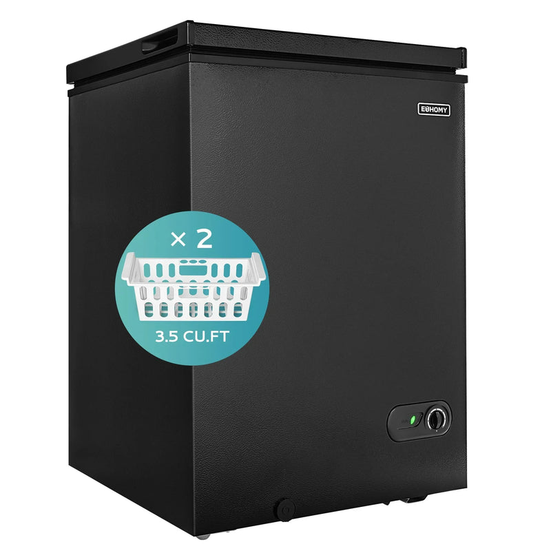 3.5 Cu.Ft Chest Freezer with Removable Basket K3
