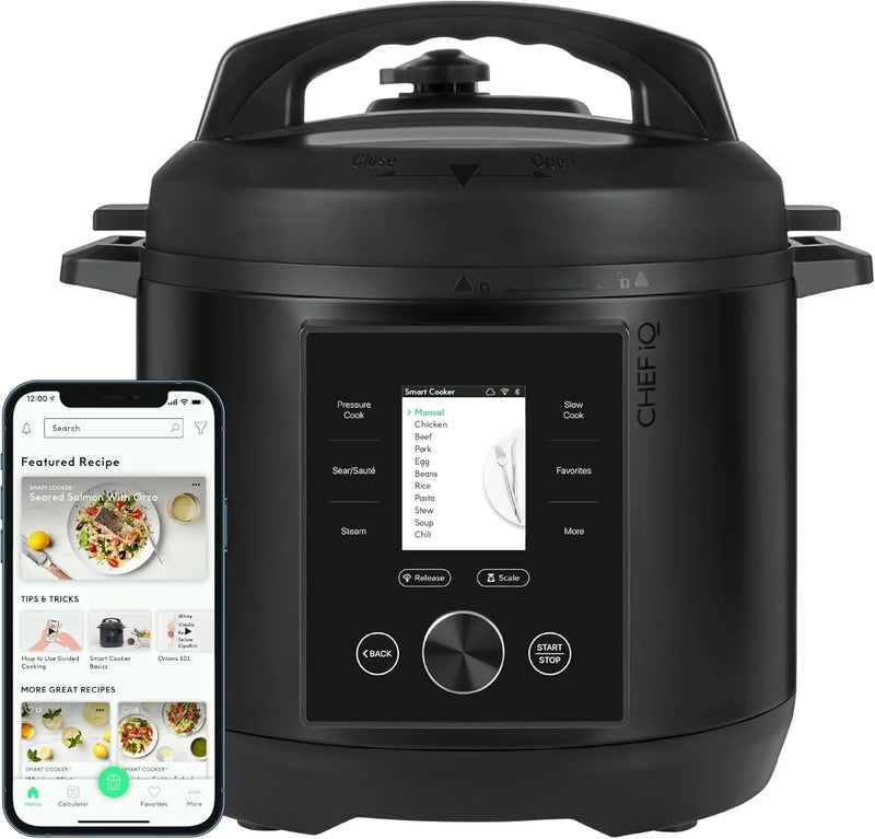 Intelligent oven and fryer combo, 11 integrated functions - countertop convection oven for baking, roasting, air frying, baking, dehydrating, 1750 watt power, 25 gallon capacity, controlled by touch screen for quick cooking - black W4