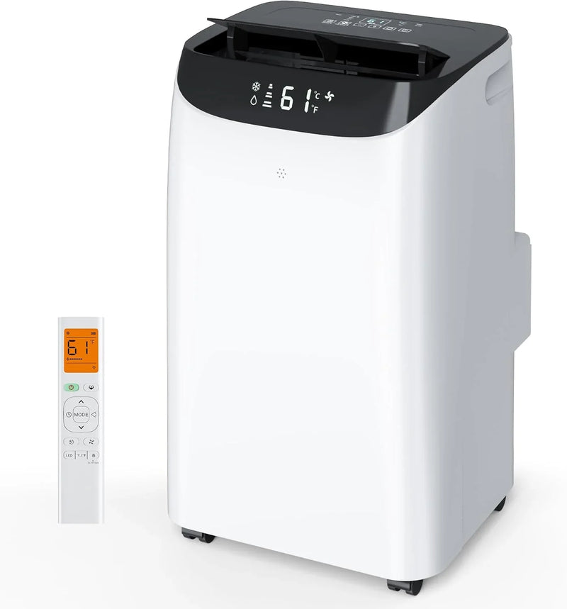 Inverter 16000BTU Portable Air Conditioners with Remote, Free Stand Cooling Portable AC Unit for Room up to 800 sq.ft, with Dehumidifier & Fan, Dual Hose, Quiet Sleep Mode(45dB), Windows Kit S5