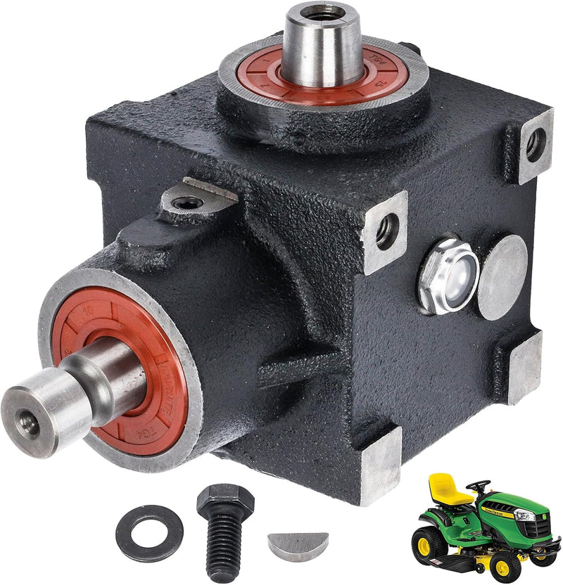 Grass mower chassis gearbox, compatible with John Deere 425, 445, and 455 tractors, suitable for 48-inch, 54-inch, and 60-inch grass mower chassis, replaceable C4
