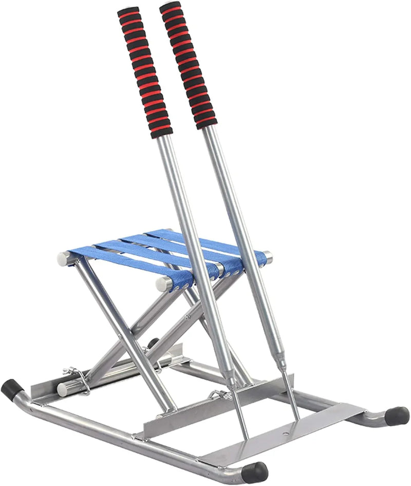 Ice scooter, outdoor skating vehicle, adult ice sled, children's sled, ice entertainment equipment, with seats, classic skating vehicle D5