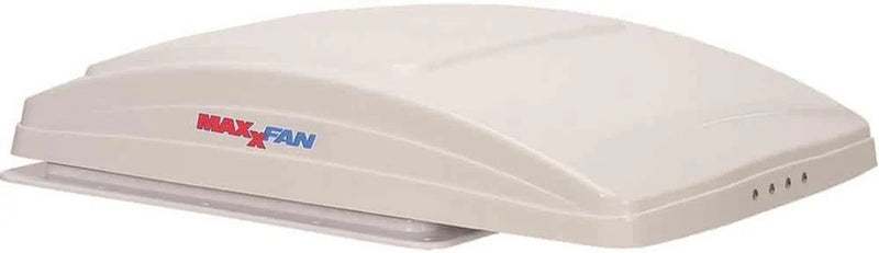 Deluxe Vent, Fan and Vent Cover All in One - Powerful 10-Speed Reversible Fan with Thermostat, Built-in Rain Cover, Remote Control, Intake & Exhaust Fan, Smoke (00-07500K) P2