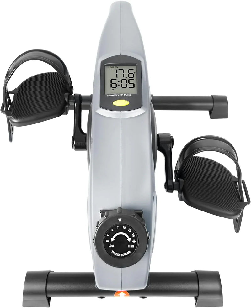 Desk Bike Pedal Exerciser with Electronic Display for Indoor Physical Therapy N7