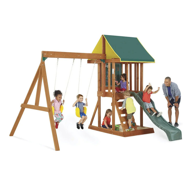 Appleton Wooden Swing Set J8