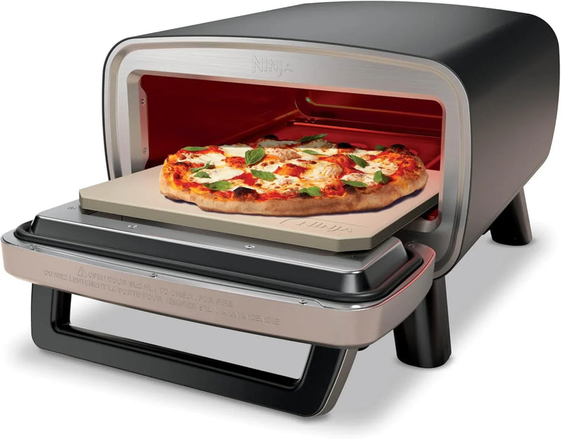 Artisan Outdoor Pizza Oven, 12 inches, can make pizza in 3 minutes, Neapolitan style, thin crust, New York Chicago style, custom model, maximum temperature 700 degrees Fahrenheit, electric heating, baking, grilling, and fermentation functions. M4