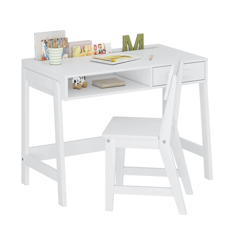 Kids Desk and Chair Set for Kids with Drawers B0