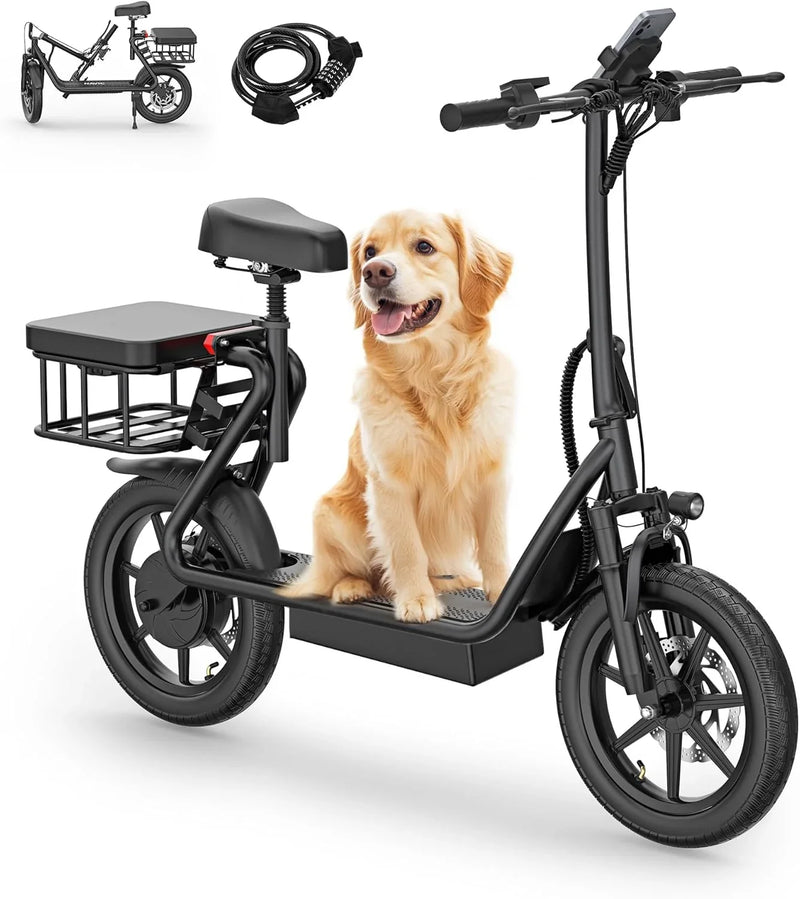 Electric Scooter Adults,Max 19/27/49 Miles Ranges,Top Speed 19/22 mph,350/750W Peak Motor, Folding E-Scooter with Dual Braking Dual Suspension Y6