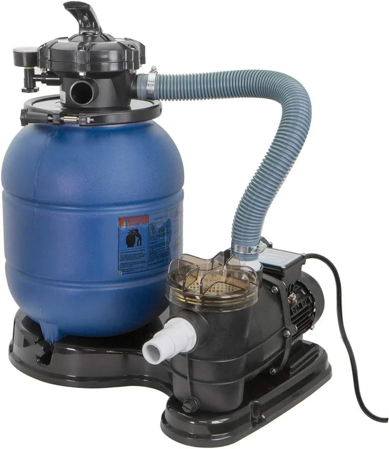 XtremepowerUS 13" Sand Filter 3/4HP Pool Pump U4