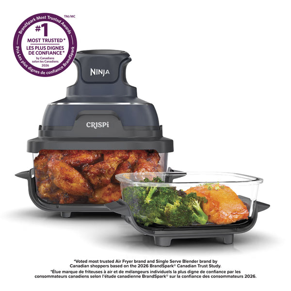 Ninja Crispi 4-in-1 Portable Glass Air Fryer Cooking System M1