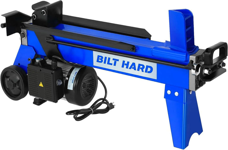 BILT HARD Log Splitter 6.5 Ton, Wood Splitter Electric Powered 15Amp with Hydraulic Ram V9