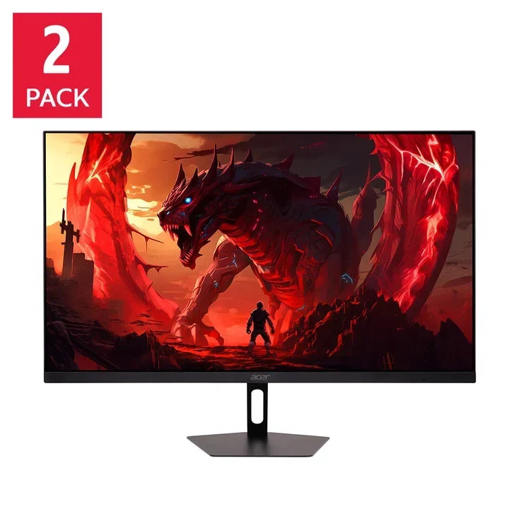 Acer 27.0 in. QHD Monitor (2560 x 1440), 2-pack W9