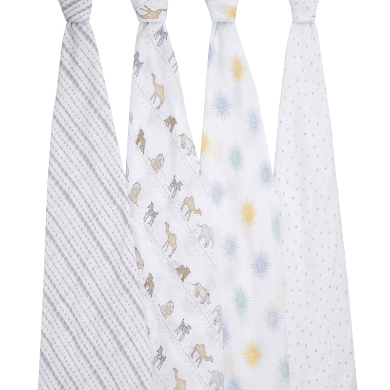Aden + Anais Baby Swaddle Blanket V9