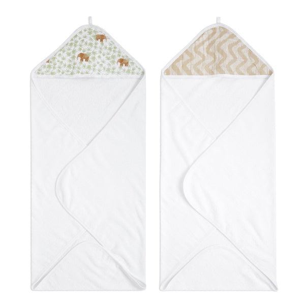 Aden + Anais Tanzania Hooded Towels, 2-pk Q7