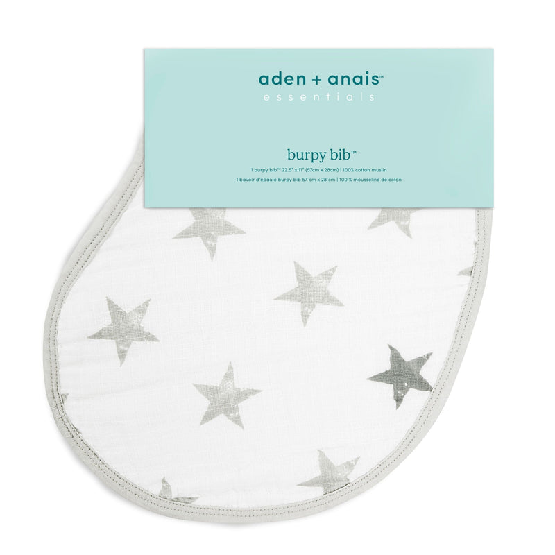 Aden and Anais Essentials Burpy Bib, Dusty S9