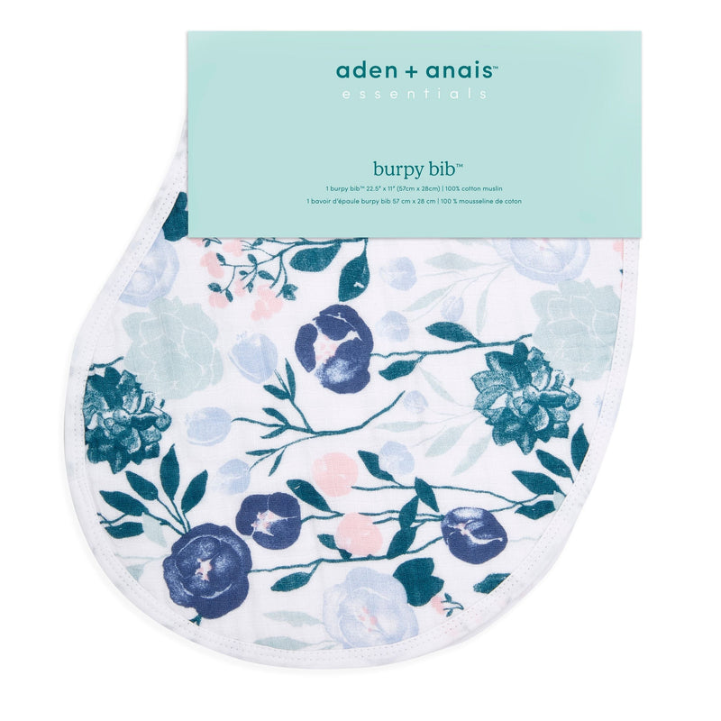 Aden and Anais Essentials Burpy Bib, Flowers Bloom Z7