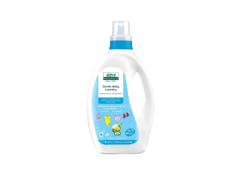 Aleva Naturals Baby Laundry Detergent, Fragrance Free, 1.2L G6