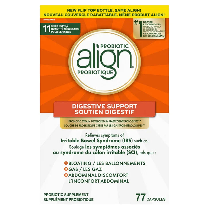 Align Probiotic Supplement, 77 Capsules O9