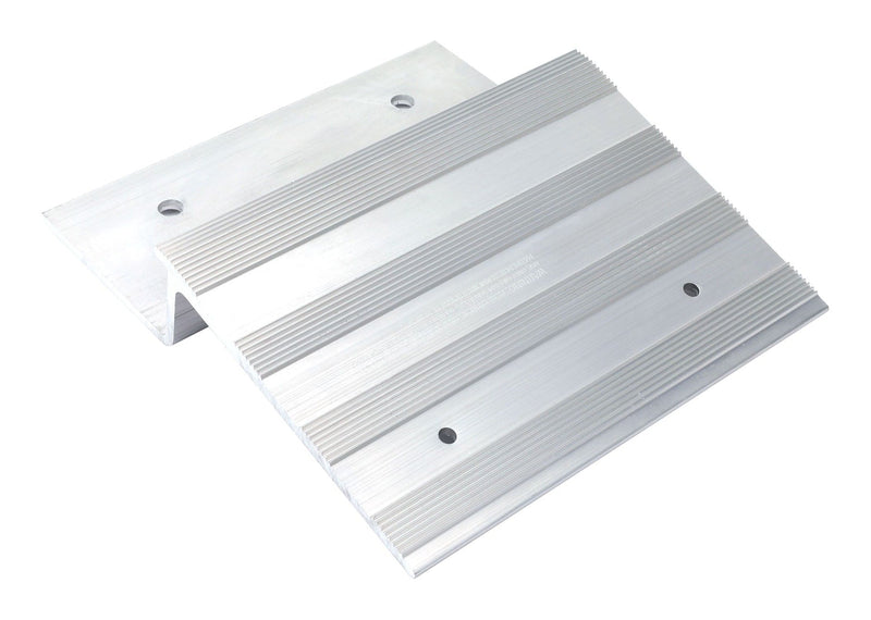 Aluminum Ramp Plate Kit, Easy-To-Use, 8-in, 2-pc N9