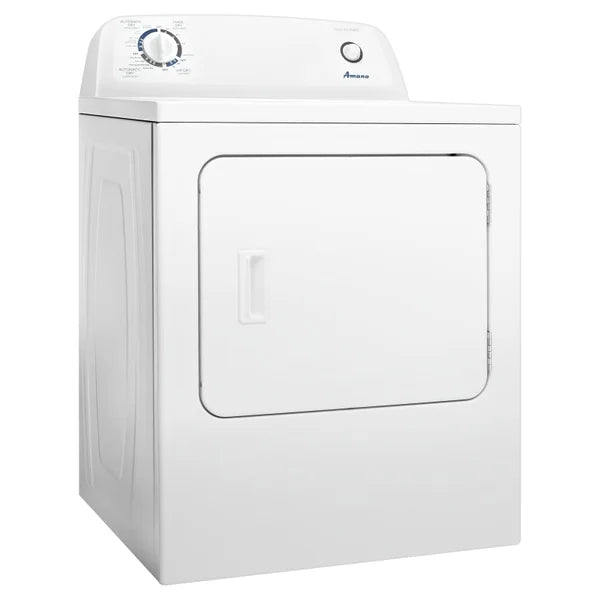 Amana 6.5 cu ft. White Electric Dryer with Automatic Dryness Control M6