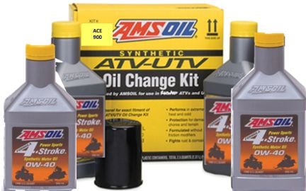 Amsoil Can-Am ACE 900 ATV/UTV Oil Change Kit X8