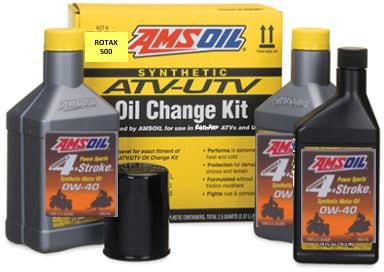 Amsoil Can-Am Rotax 500 ATV/UTV Oil Change Kit A2