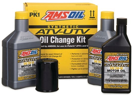 Amsoil Polaris ATV/UTV Oil Change Kit 5W50 Y5